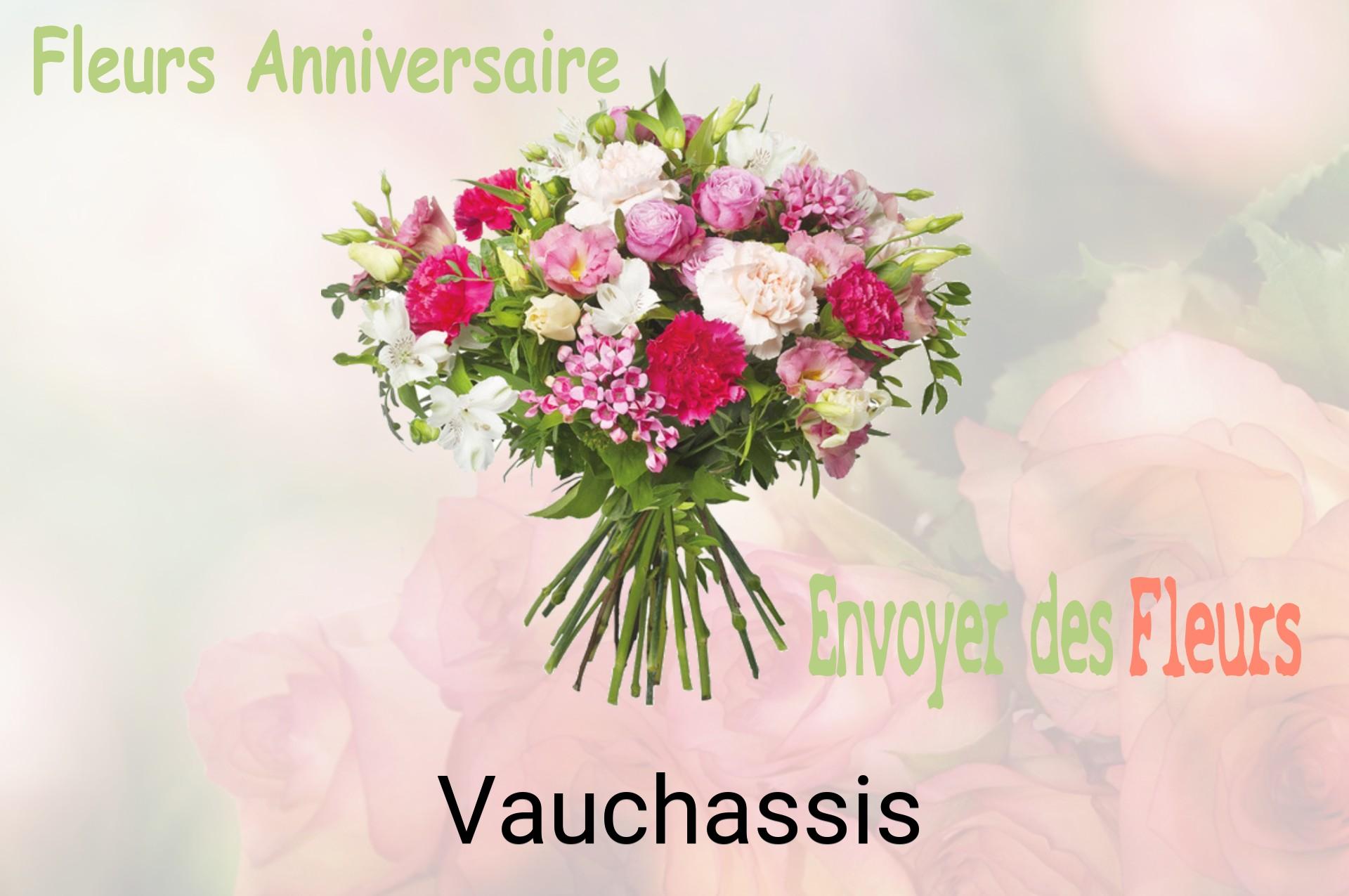 Bouquet de fleurs d’anniversaire livré à Vauchassis